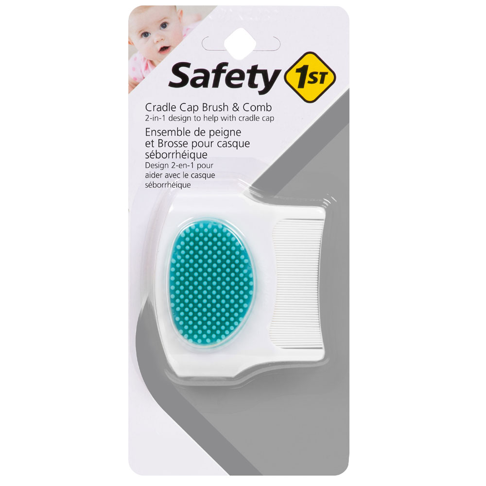 Safety 1st Cradle Cap Brush & Comb, Baby Cradle Cap Brush & Comb