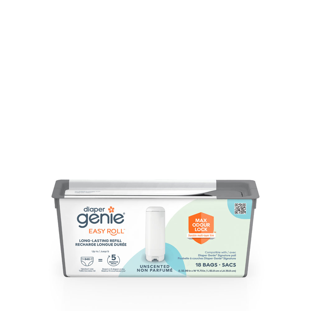 Diaper Genie Lot de 3 recharges pour seau à couches