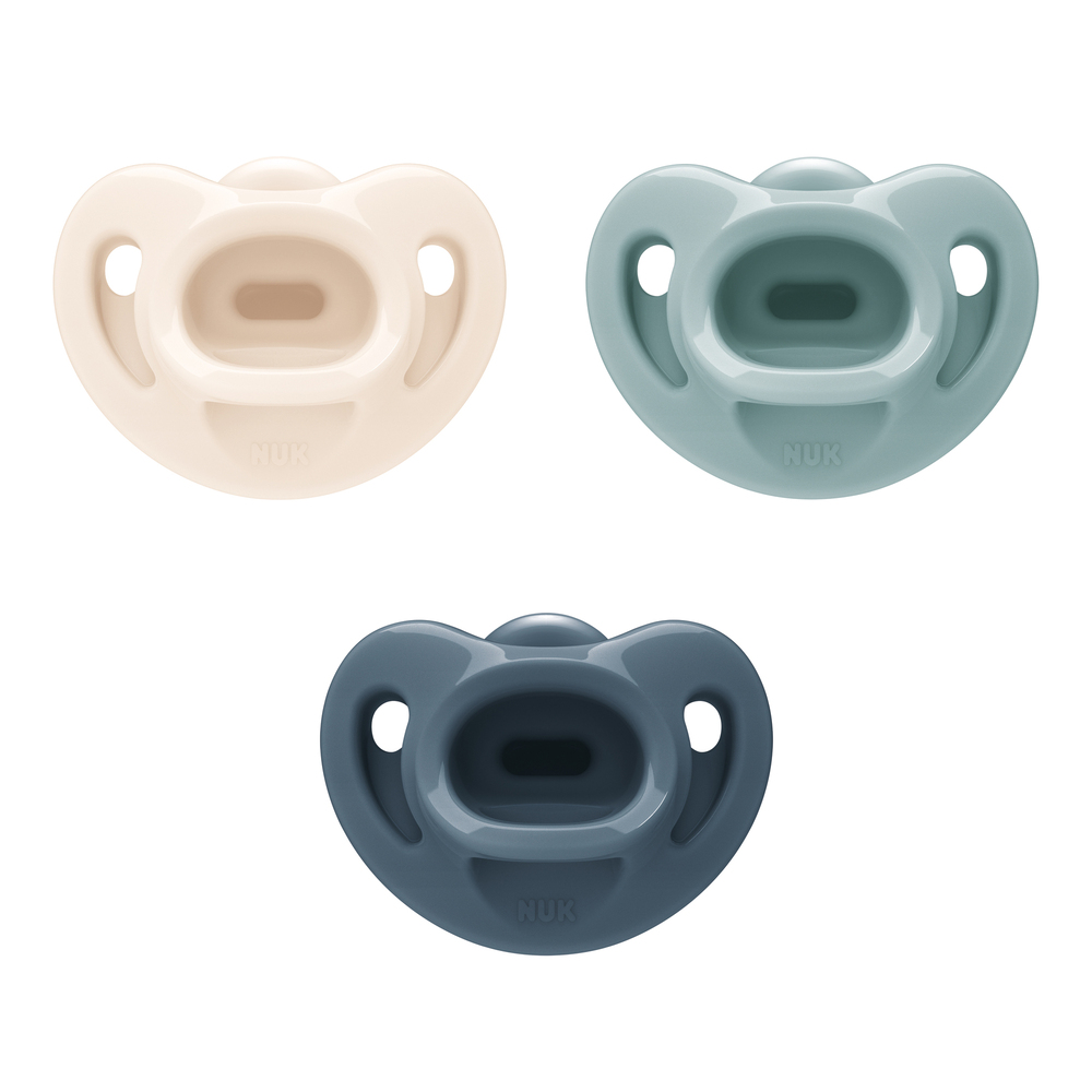 NUK Comfy Pacifier, 0-6M, 3PK | Babies R Us Canada